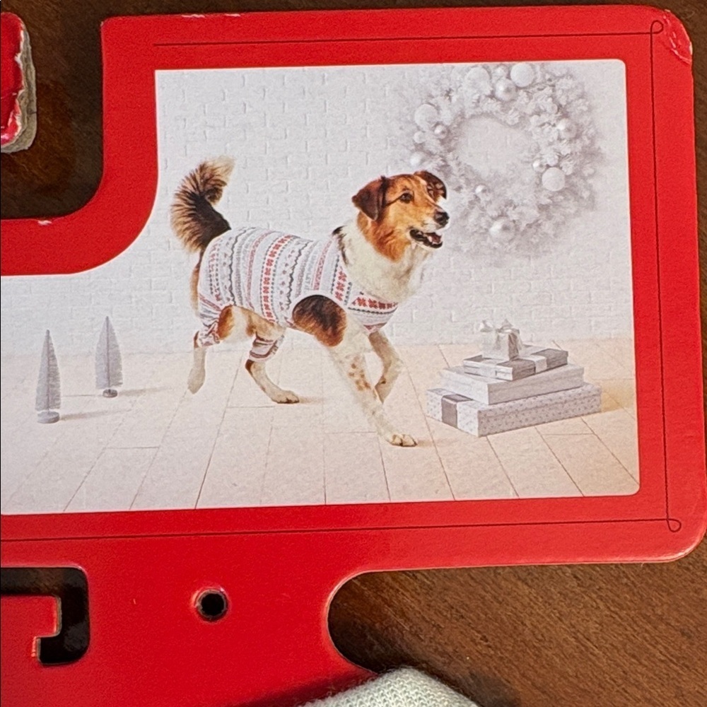 Wondershop Holiday Dog Sweater - Red and White